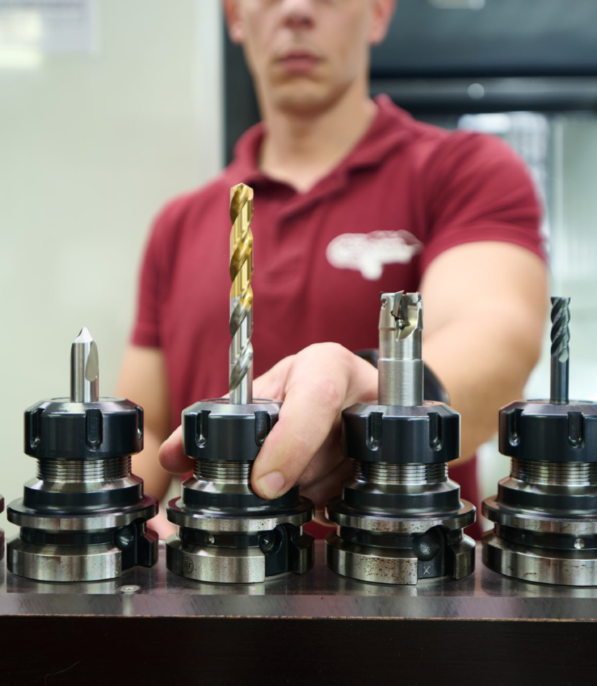 Tecnologías de producción para pieza prismática o cilíndrica